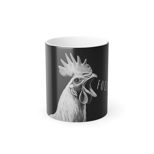 Mad Rooster Color Morphing Mug 11oz