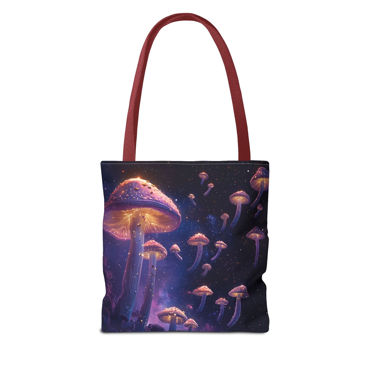 Galaxy Mushrooms Tote Bag