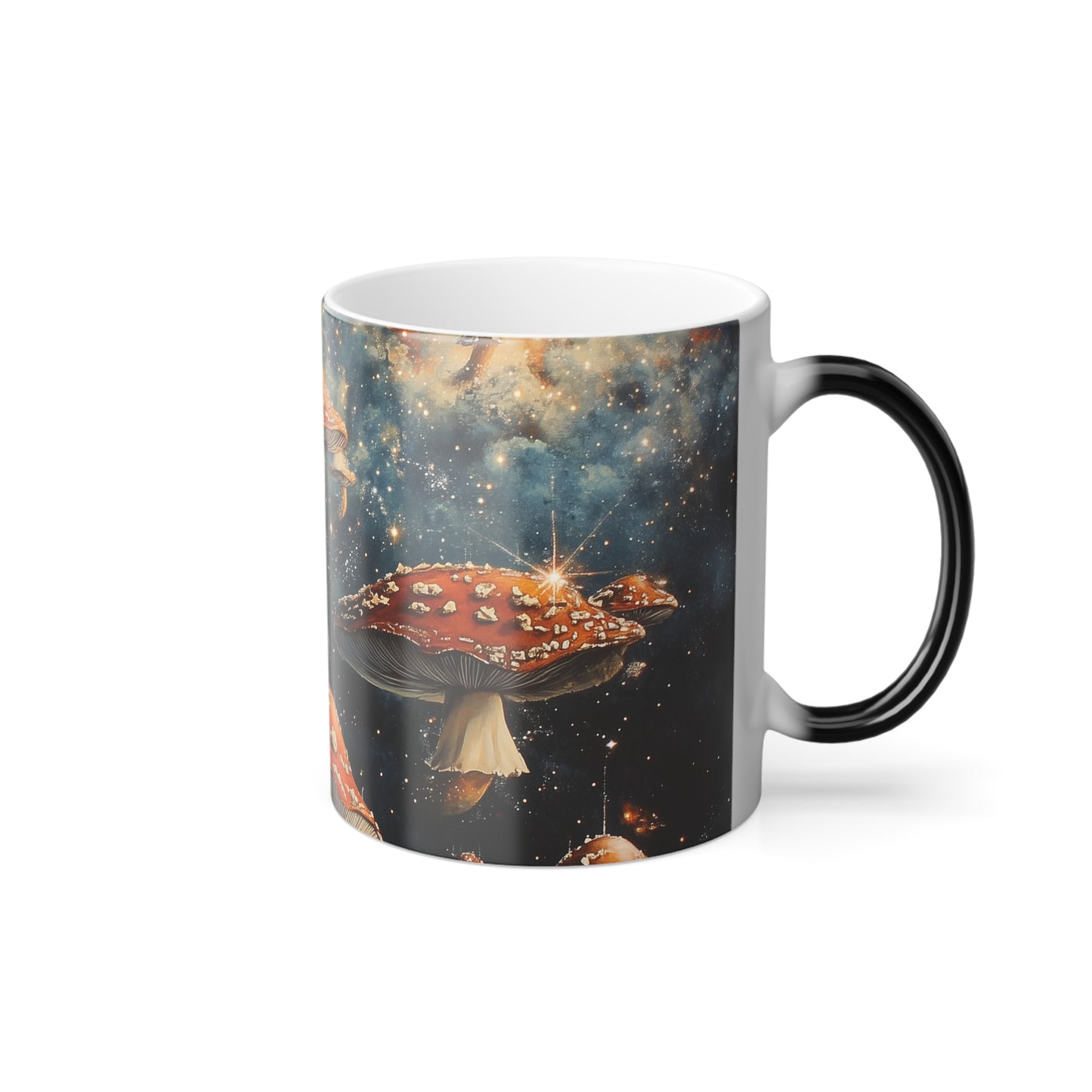 Space Mushroom Color Morphing Mug 11oz