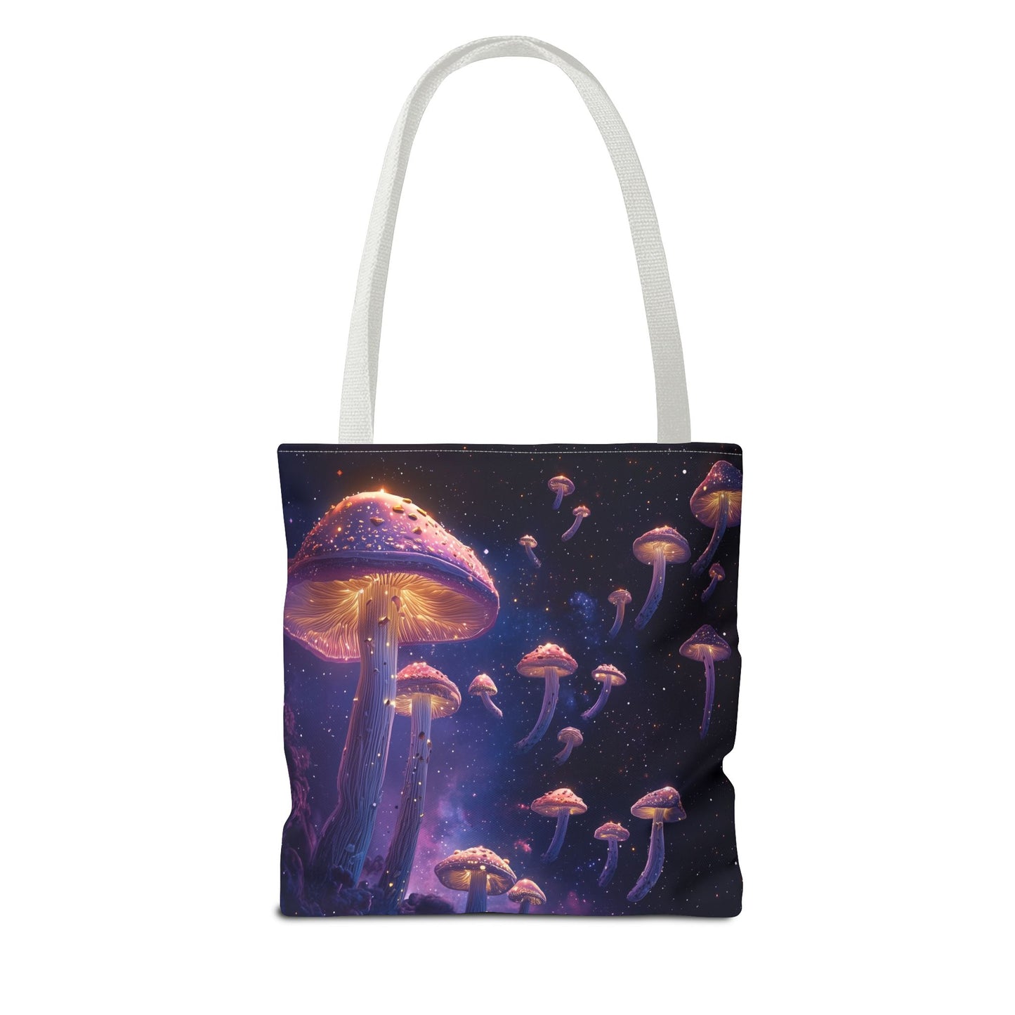 Galaxy Mushrooms Tote Bag