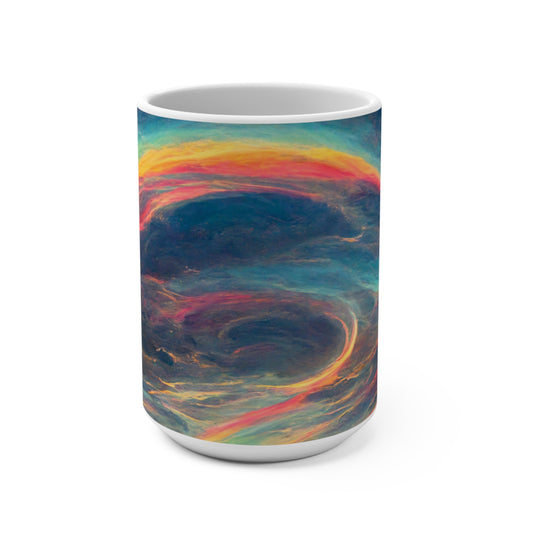 Rainbow Swirl 15oz Mug