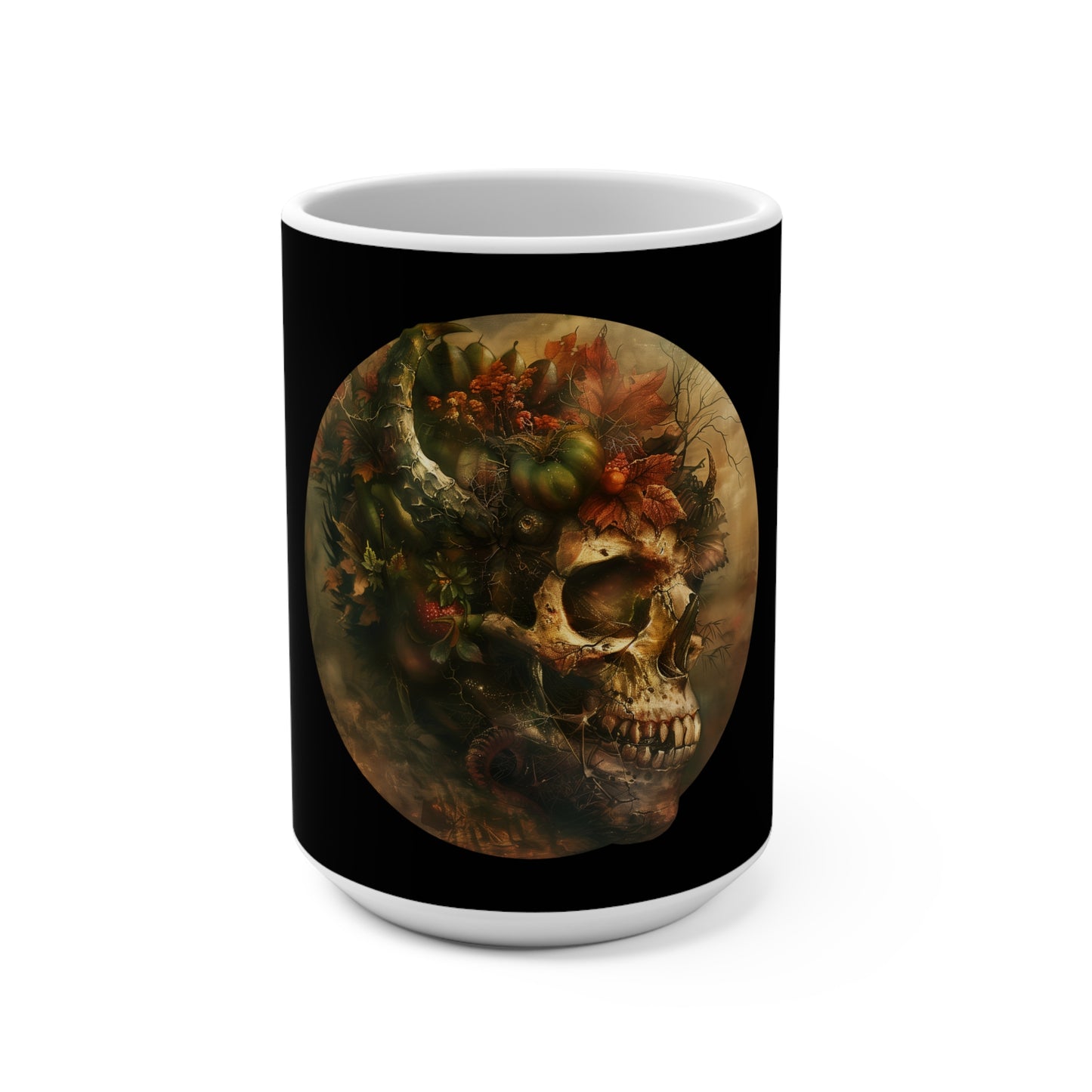 Flower Skull 15oz Mug