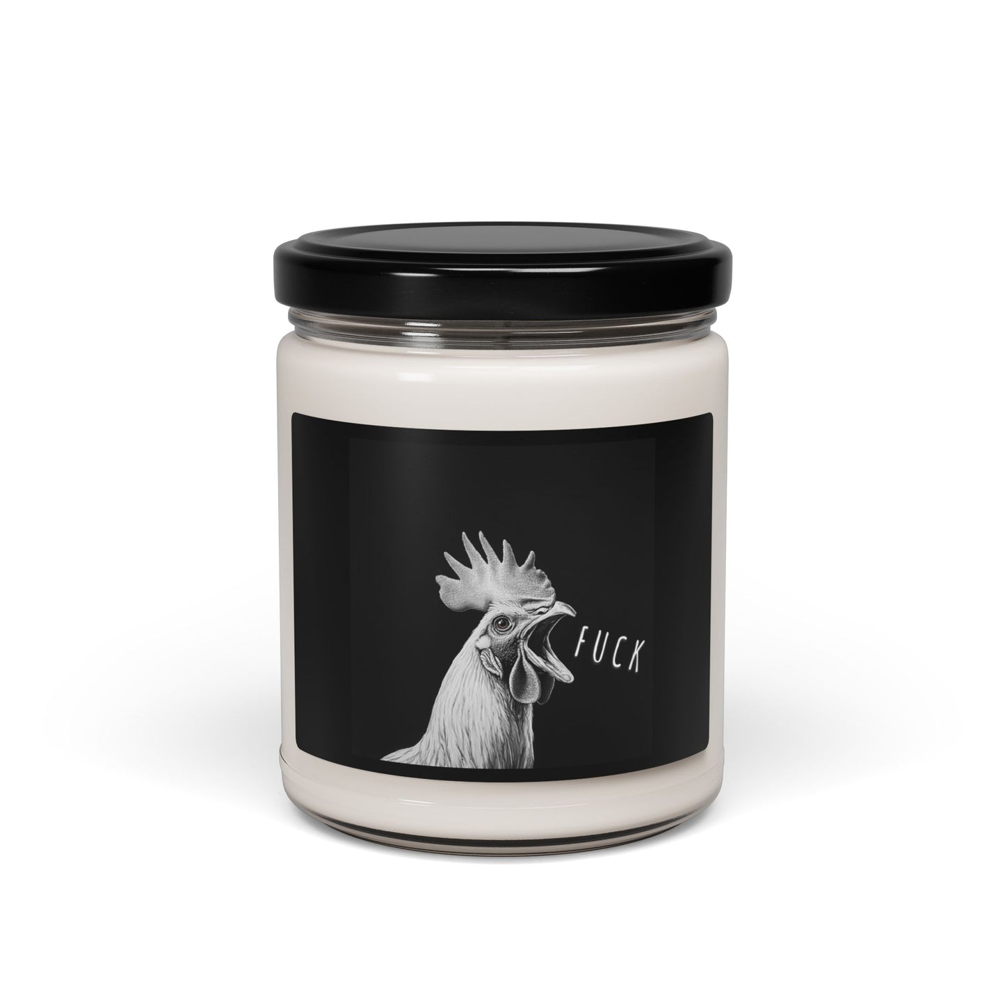 Soy Candle with Mad Rooster