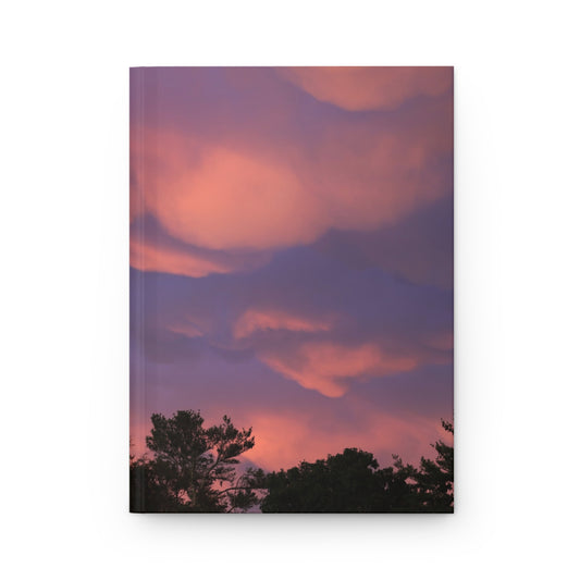 Pink Sky Hardcover Journal