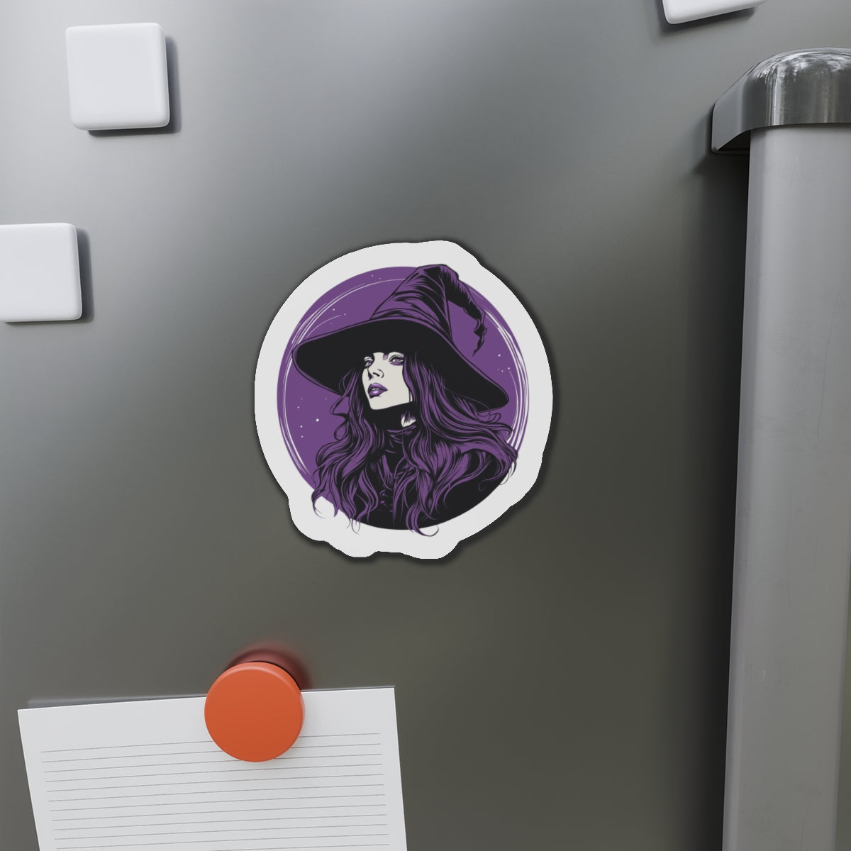 Purple Witch Magnet