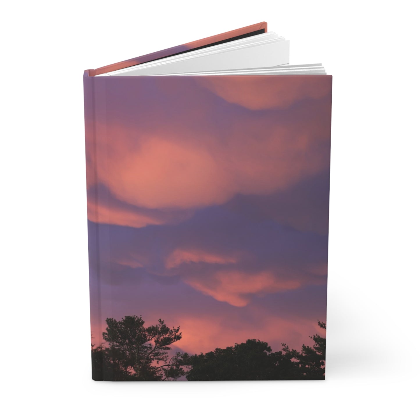 Pink Sky Hardcover Journal