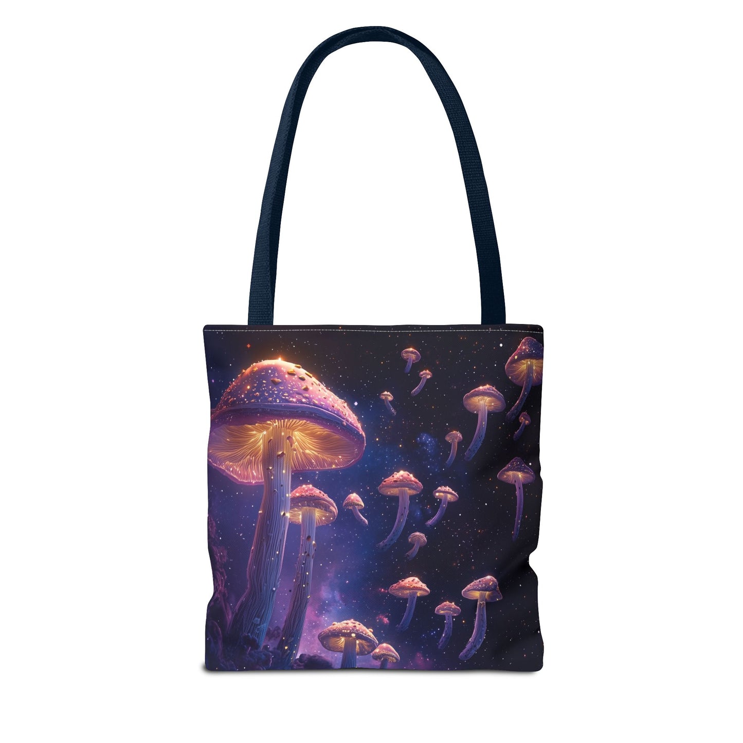 Galaxy Mushrooms Tote Bag