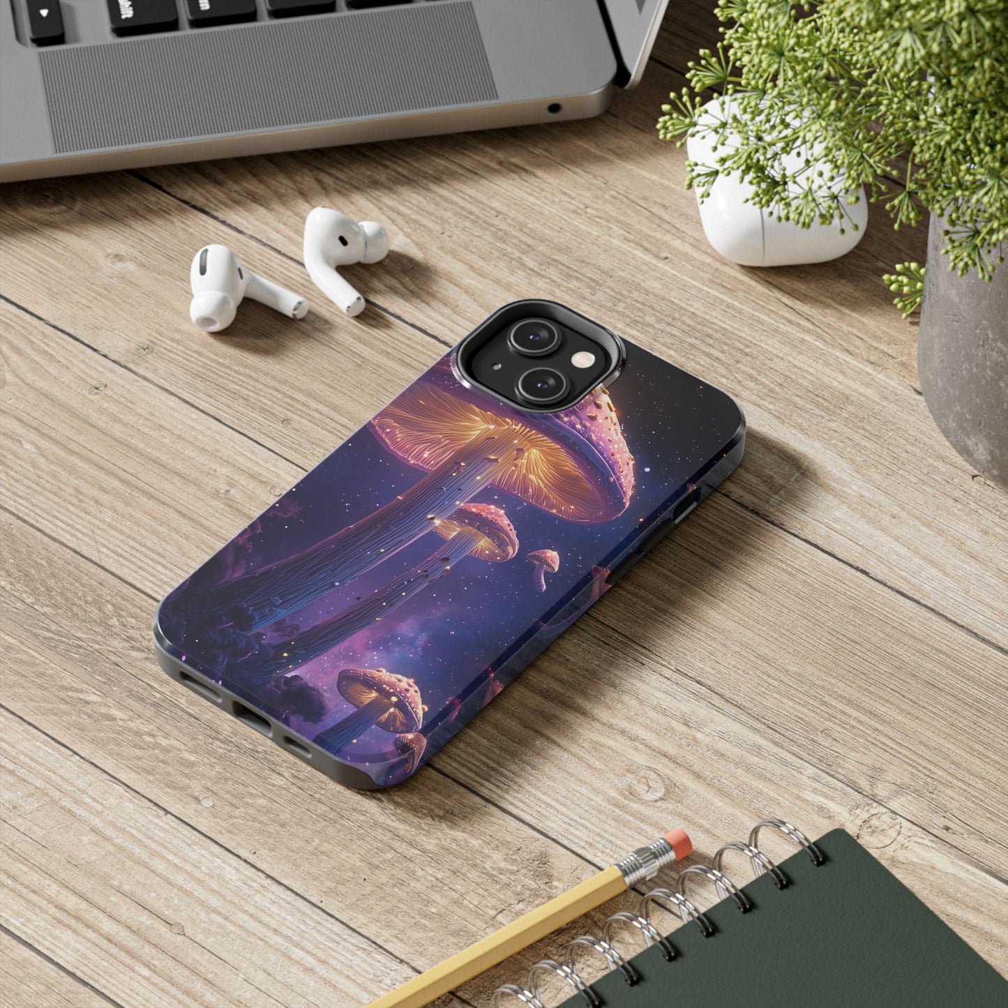 Galaxy Mushrooms Phone Case