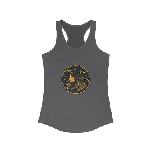 Black & Gold Witch Tank