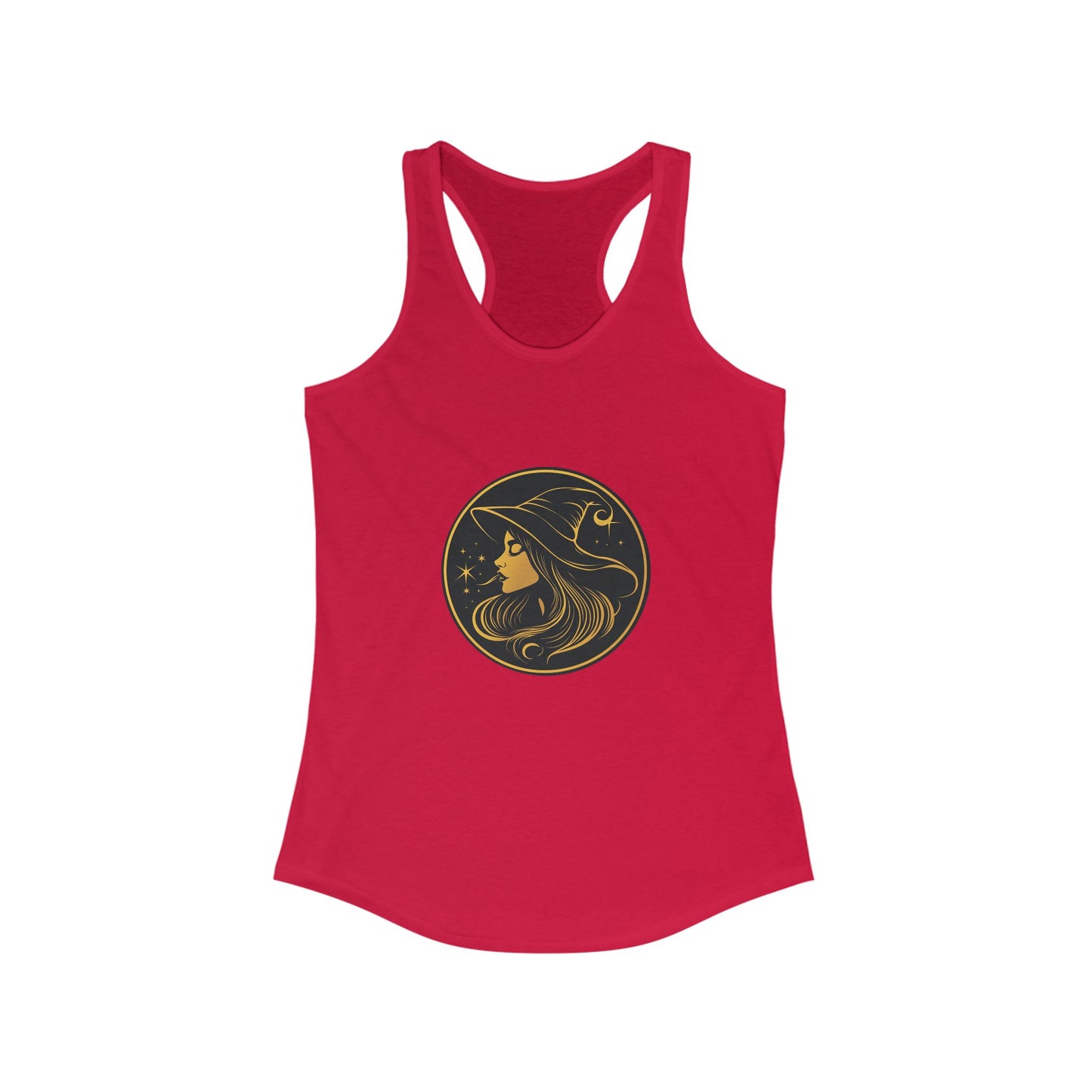 Black & Gold Witch Tank