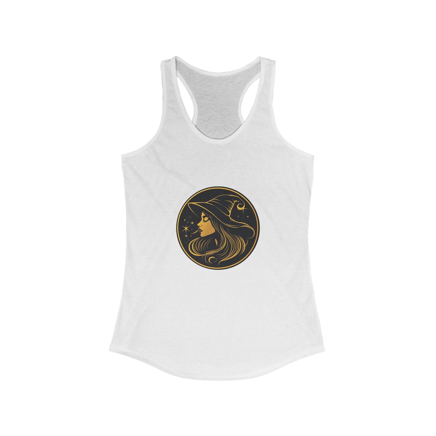 Black & Gold Witch Tank