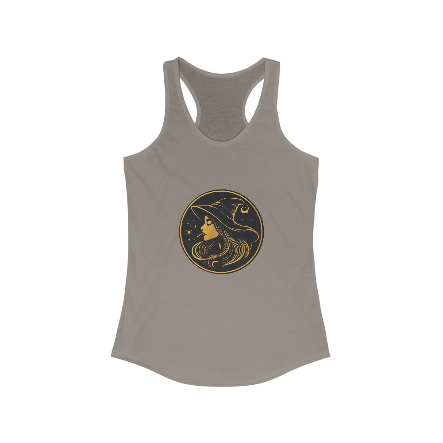 Black & Gold Witch Tank