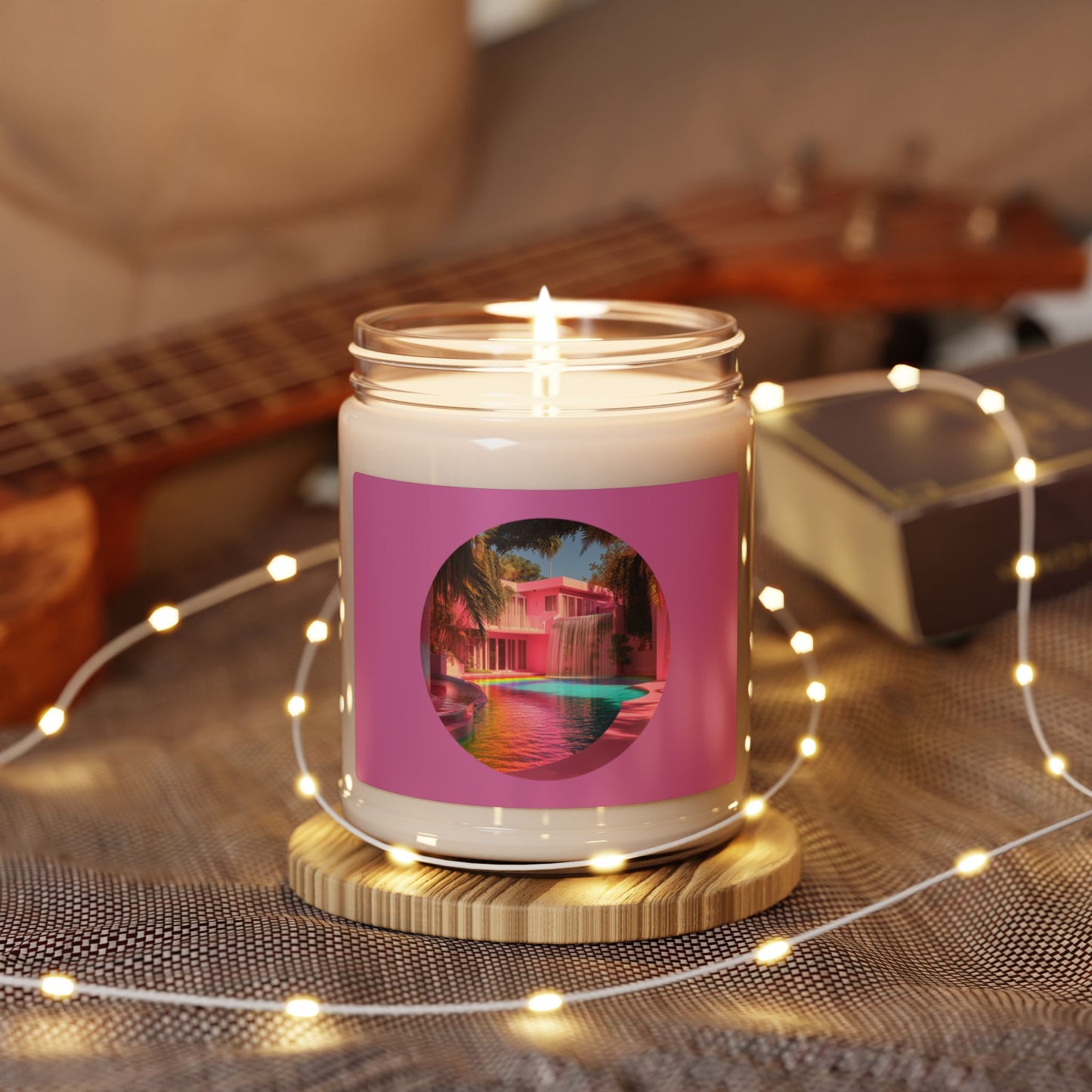 Malibu Barbie Dream House Soy Candle 9oz