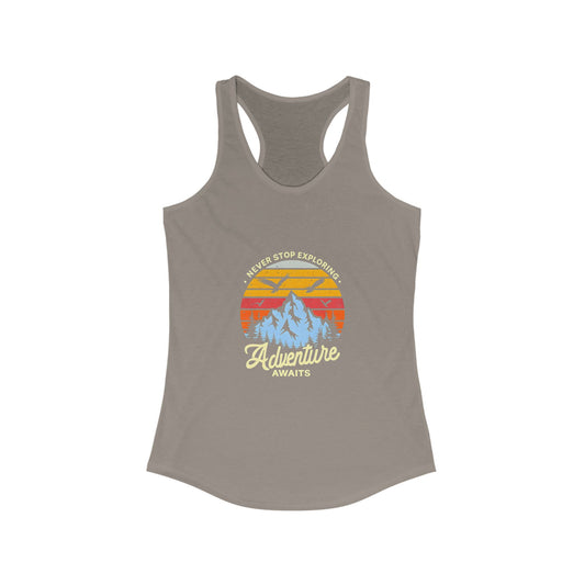 Racerback Tank Adventure Awaits Women's Ideal Top