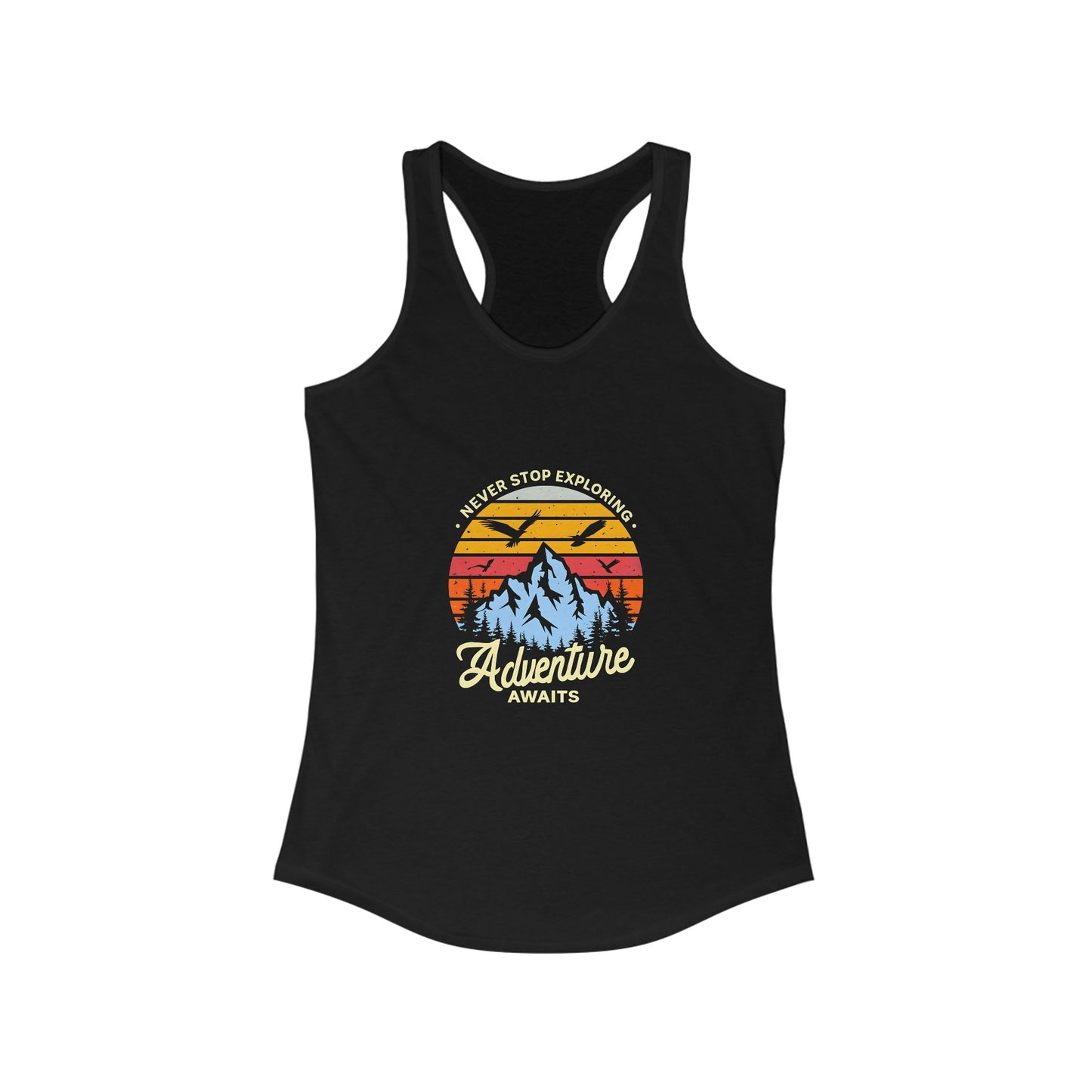 Racerback Tank Adventure Awaits Women's Ideal Top