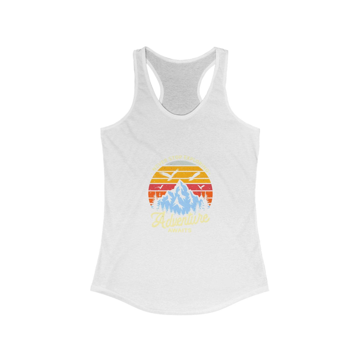 Racerback Tank Adventure Awaits Women's Ideal Top