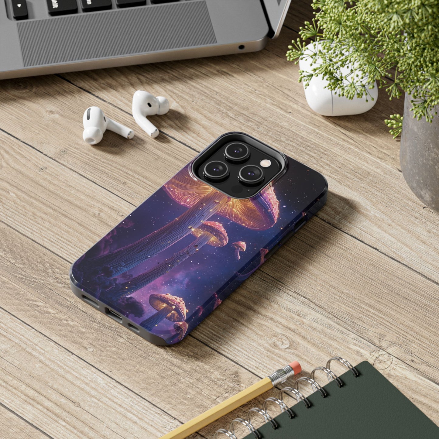 Galaxy Mushrooms Phone Case