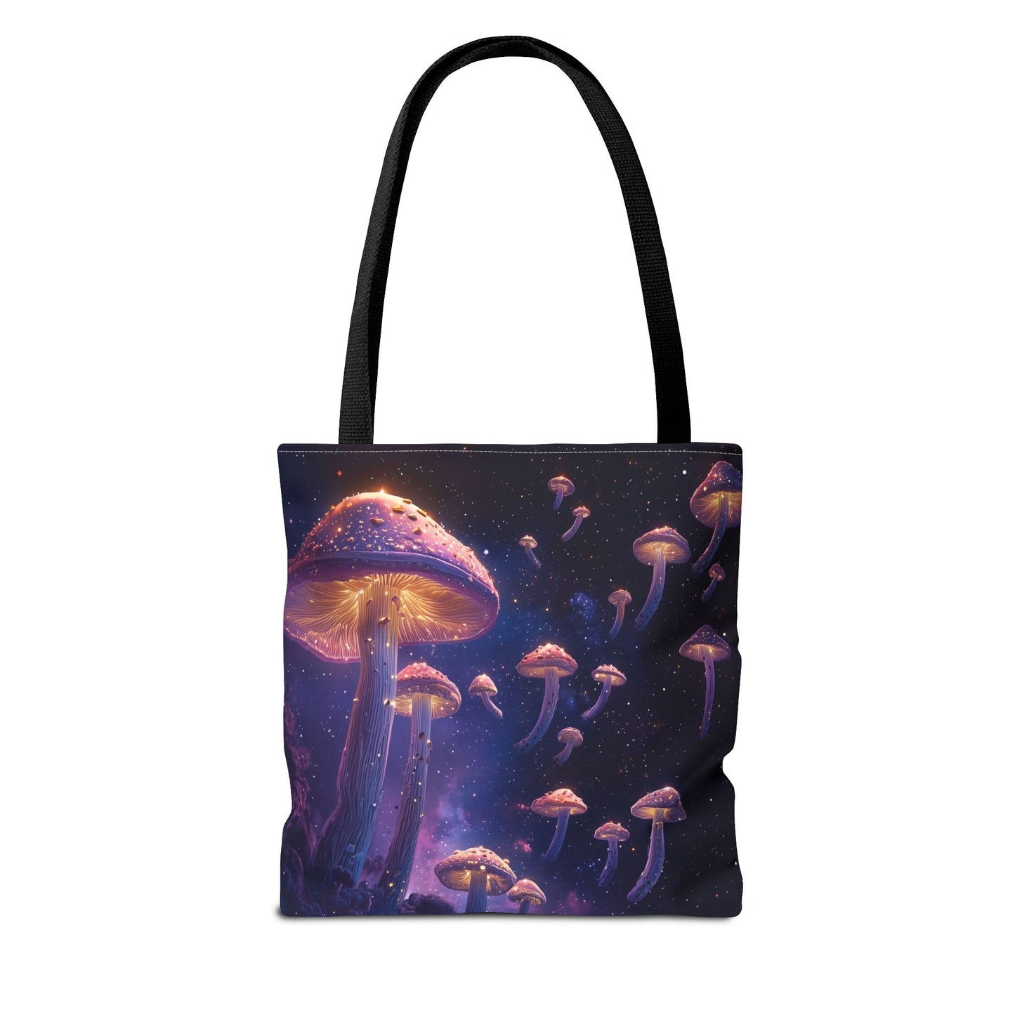 Galaxy Mushrooms Tote Bag