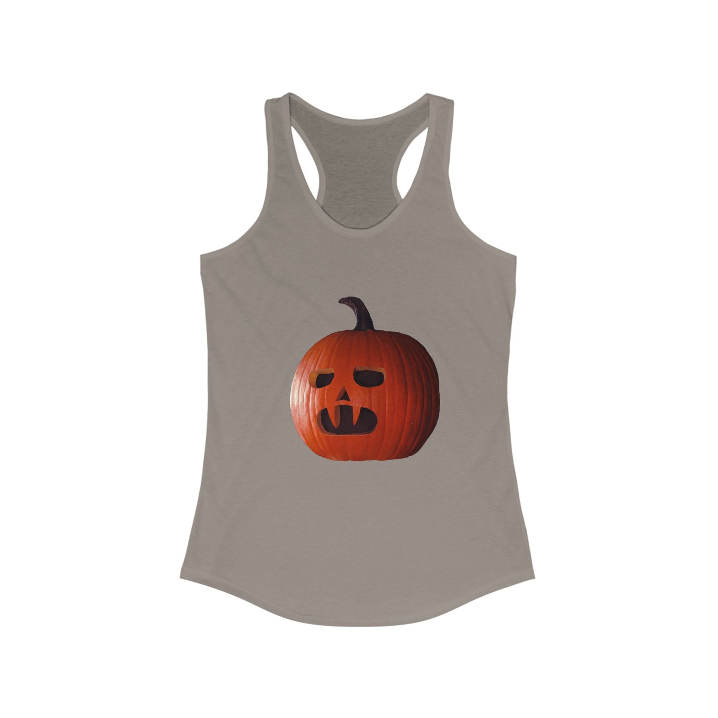 Pumpkin Head Women's Racerback Tank