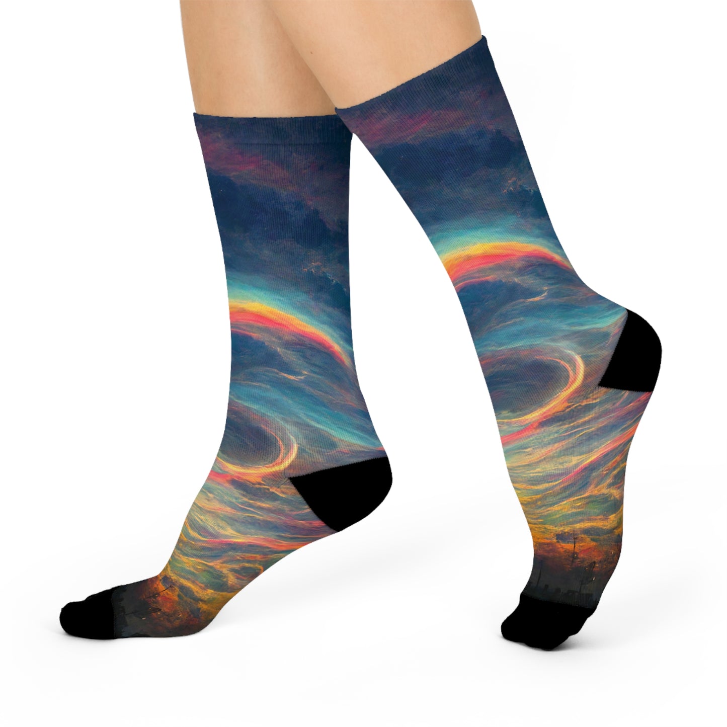 Rainbow Sky Socks