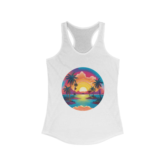 90's Vibes Women's Racerback Tank