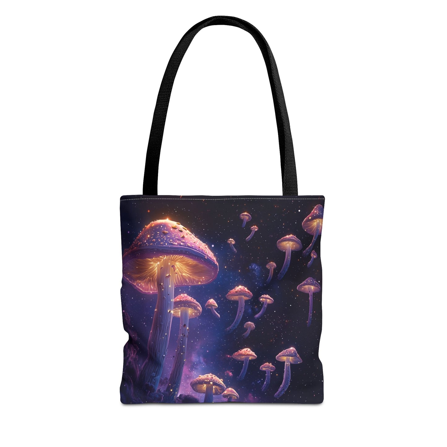 Galaxy Mushrooms Tote Bag